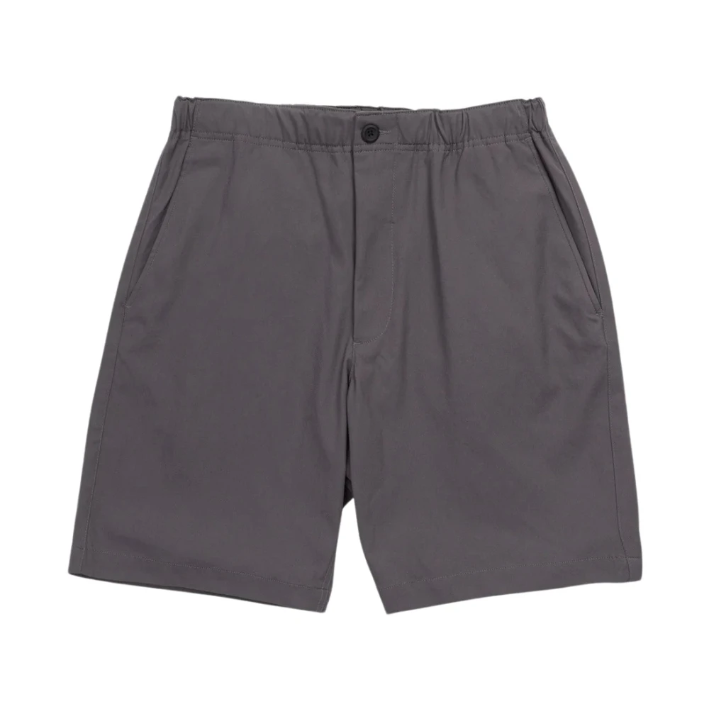 Norse Projects Elastische Taille Shorts Gray Heren