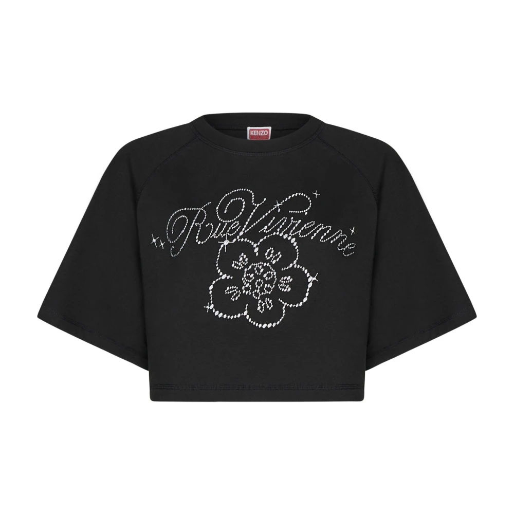 Kenzo Zwarte T-shirts en Polos Black Dames