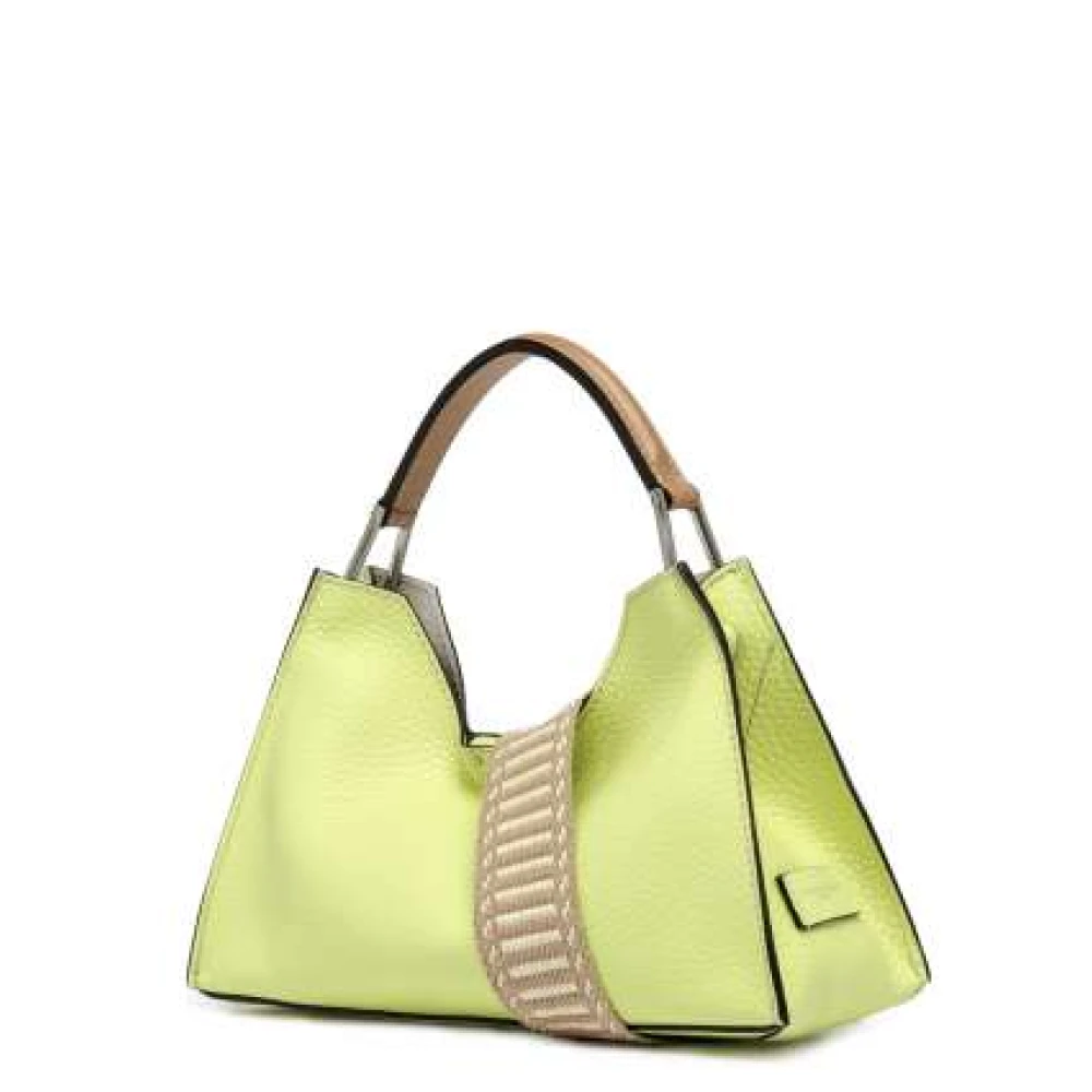 Gianni Chiarini Aurora Collectie Leren Tas Green Dames