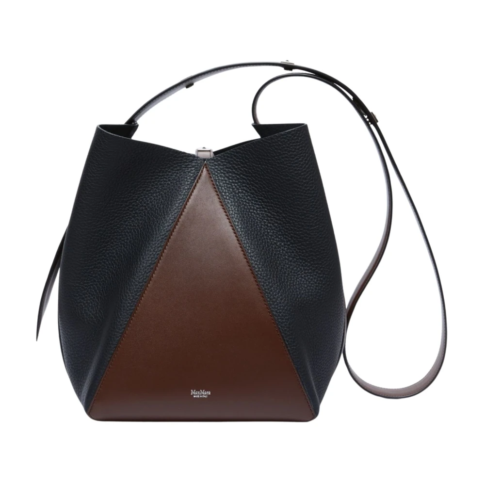 Max Mara Elegante Bucket Tas Brown Dames