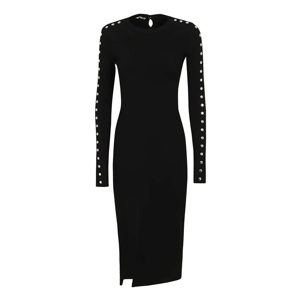 Stella Mccartney Elegante Zwarte Jurk Aw24 Black Dames