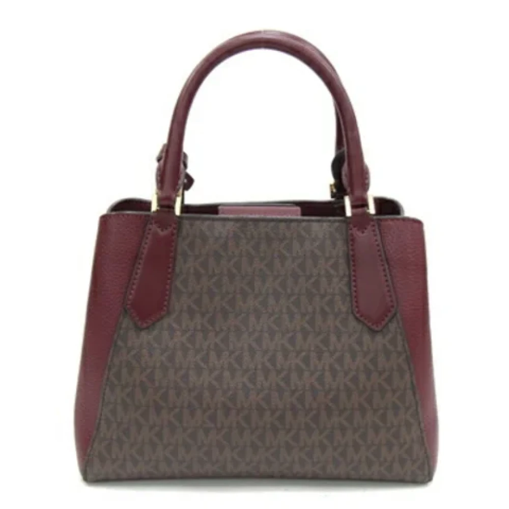Michael Kors Pre-owned Leather handbags Red Dames