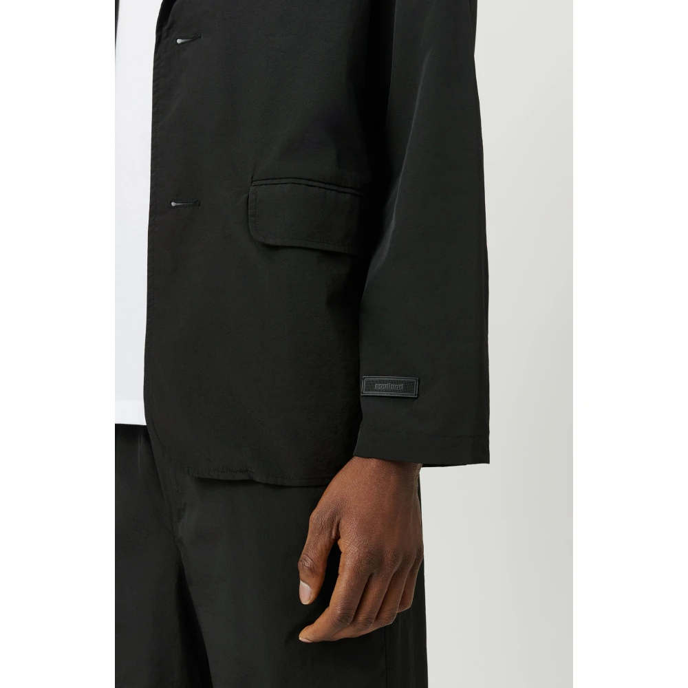 Soulland Relaxed Fit Zwarte Blazer Black Dames