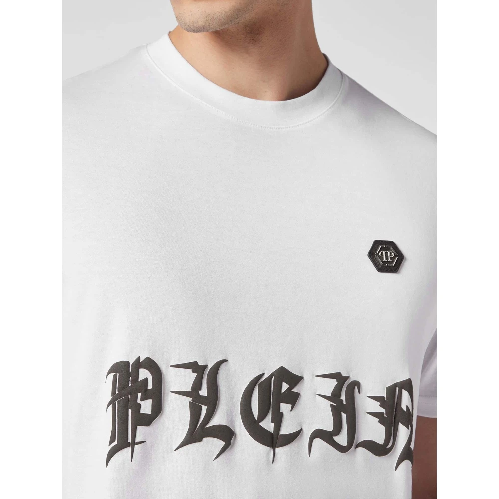 Philipp Plein Stijlvol T-shirt voor mannen White Heren