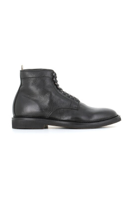 black-leather-ankle-boots
