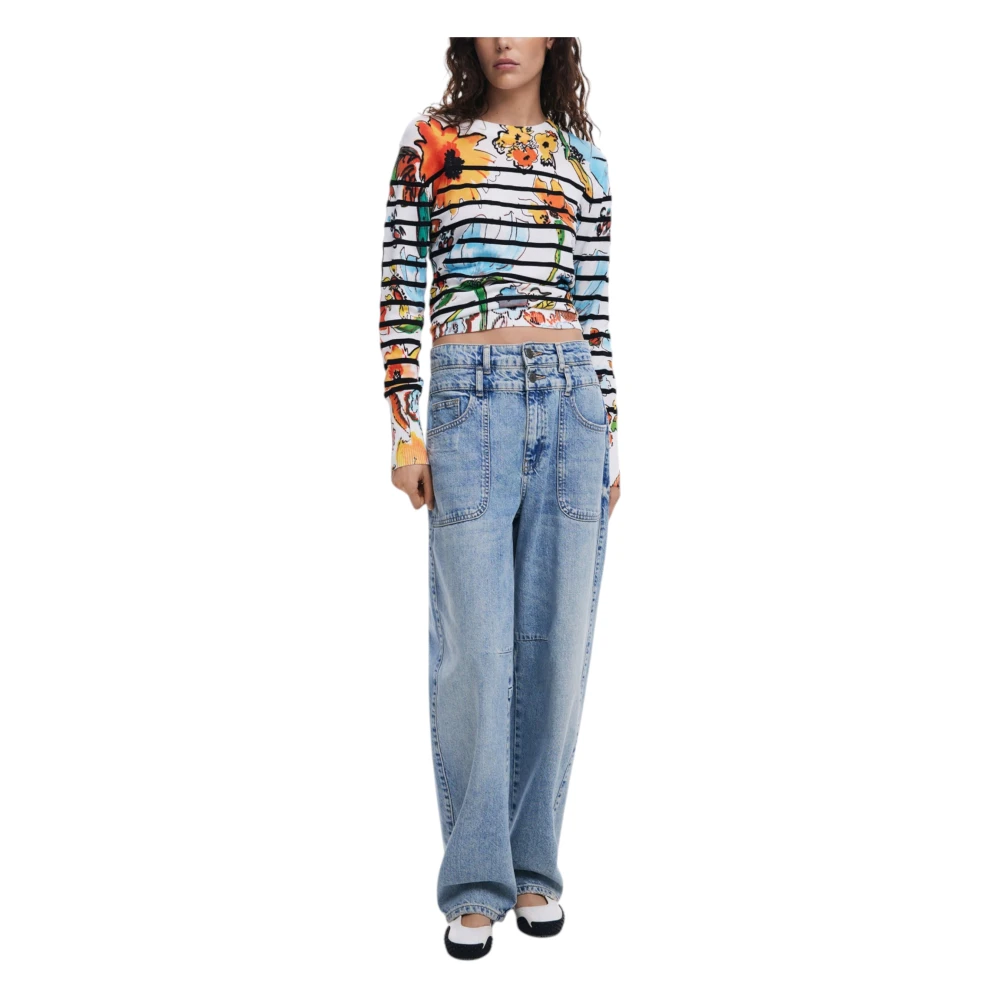 Desigual Lente Zomer Dames Sweatshirt Collectie Multicolor Dames