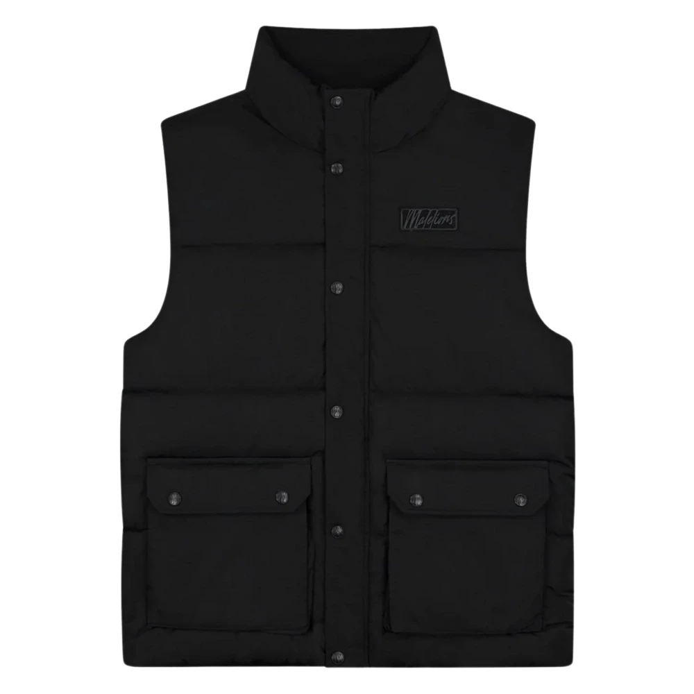 Malelions Stijlvolle Bodywarmers in Zwart Herenlions Black Heren