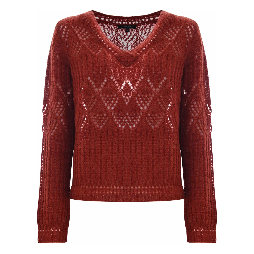 Knitwear > V-neck Knitwear - - Kocca - Modalova