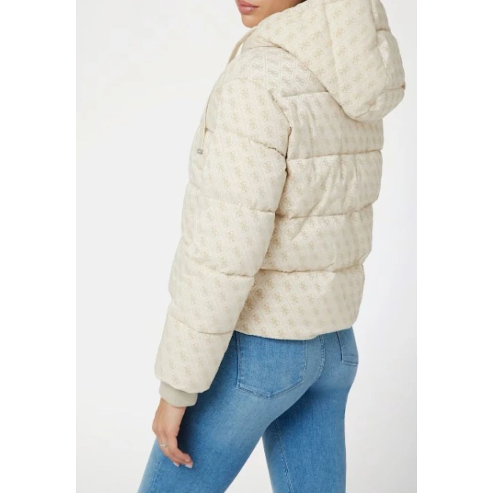 Guess Dames Logo 4G Jas Beige Dames
