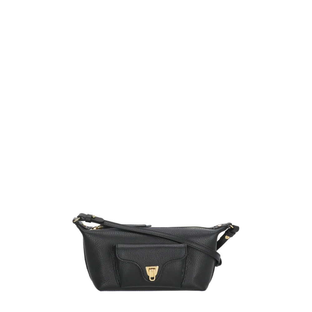 Coccinelle Damen Noir Minibag Aus Genarbtem Leder Beat Generation Mini - Bild 3