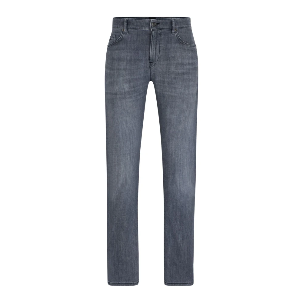 Boss Slim fit jeans in labeldetail model 'Delaware'