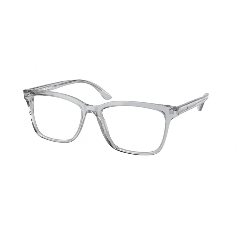 Prada Men's Gray Glasses, 54 Mm, Stylish Eyeglasses Frame