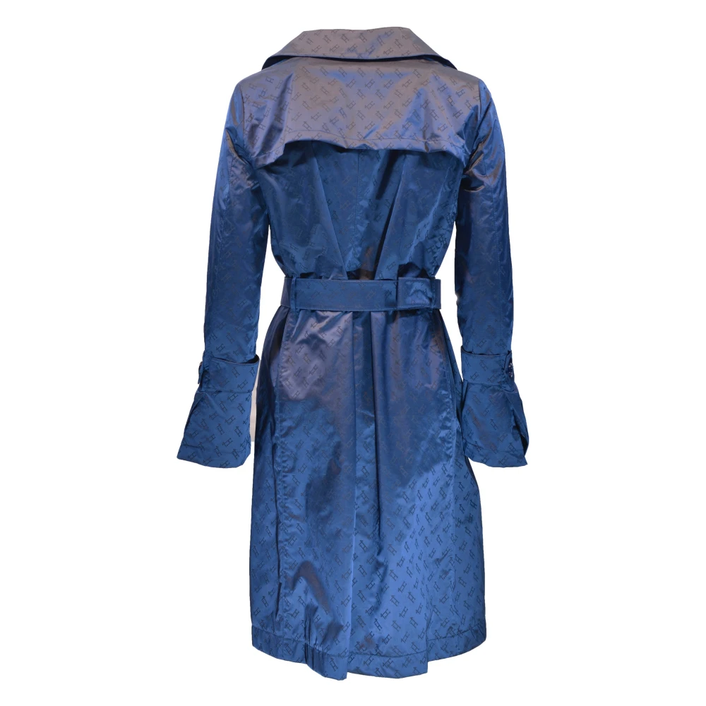 Herno Trenchcoat Blue Dames