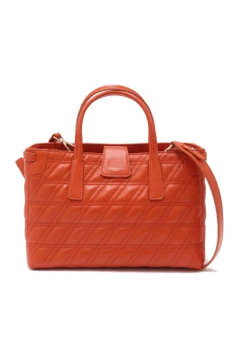 3719AD DUO orange läderväska