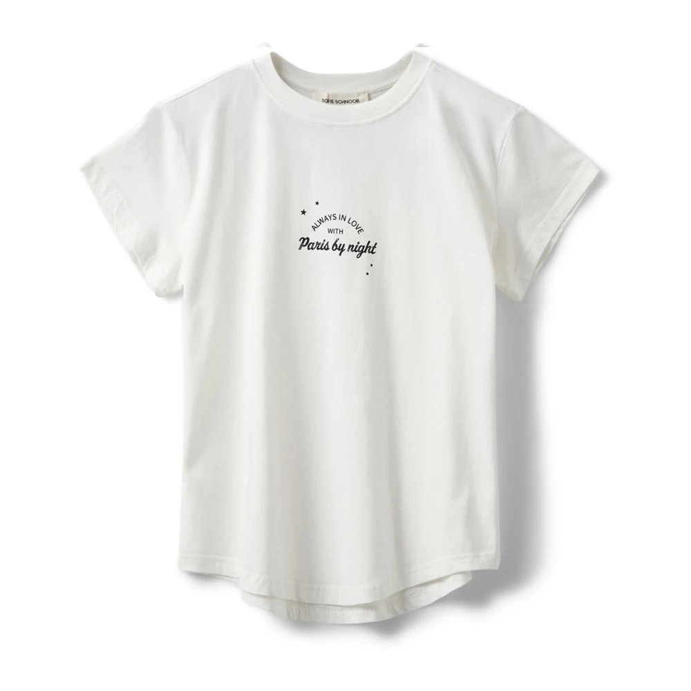 Sofie Schnoor White T-Shirt - Female - T-Shirts - L - Tops