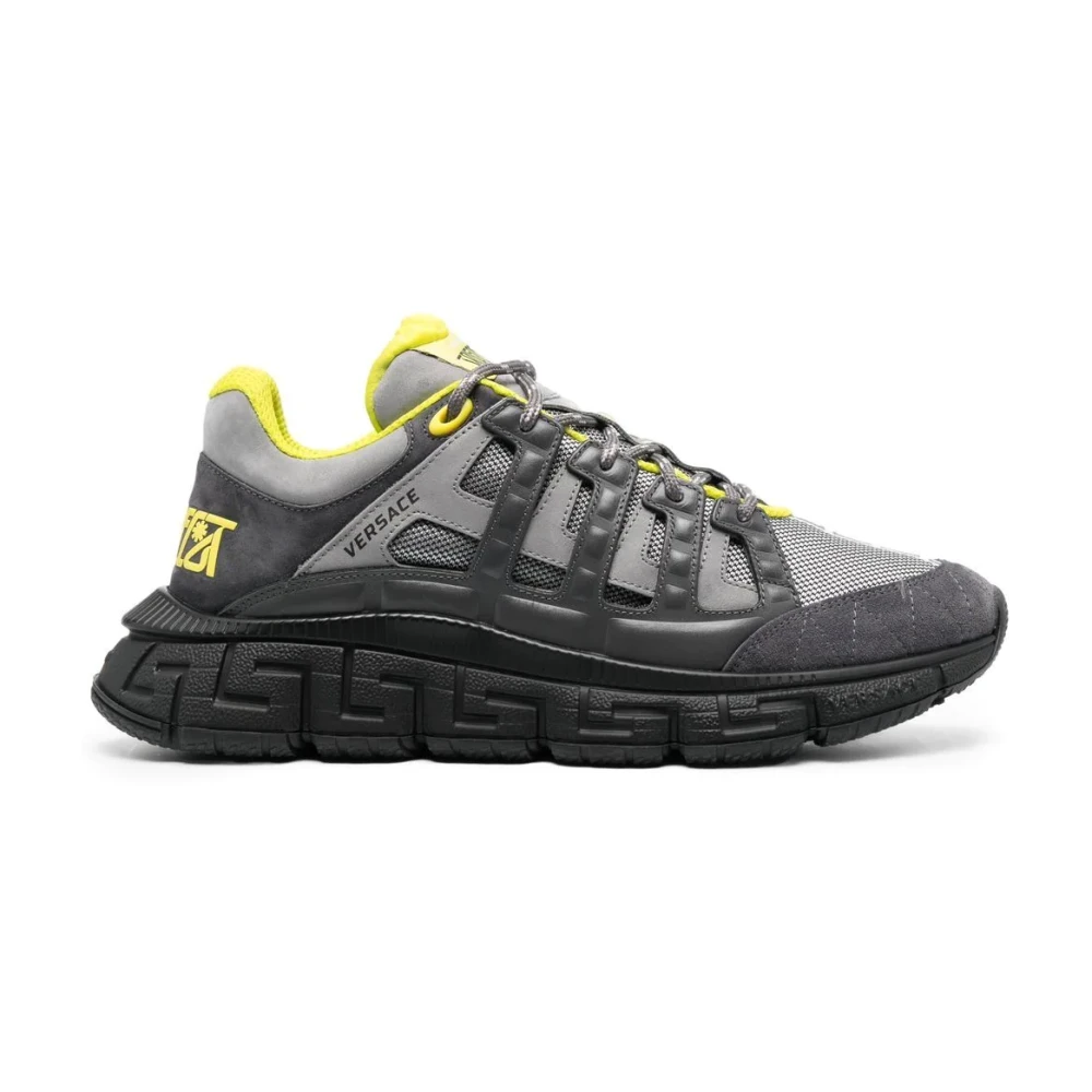 Versace Milan Coordinates Veterschoenen Heren Schoenen Grijs