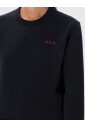 sweatshirt-col-rond-noir