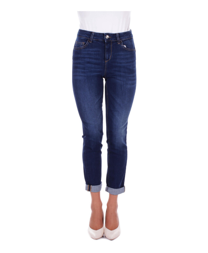 blue-logo-jeans-zipper-closure