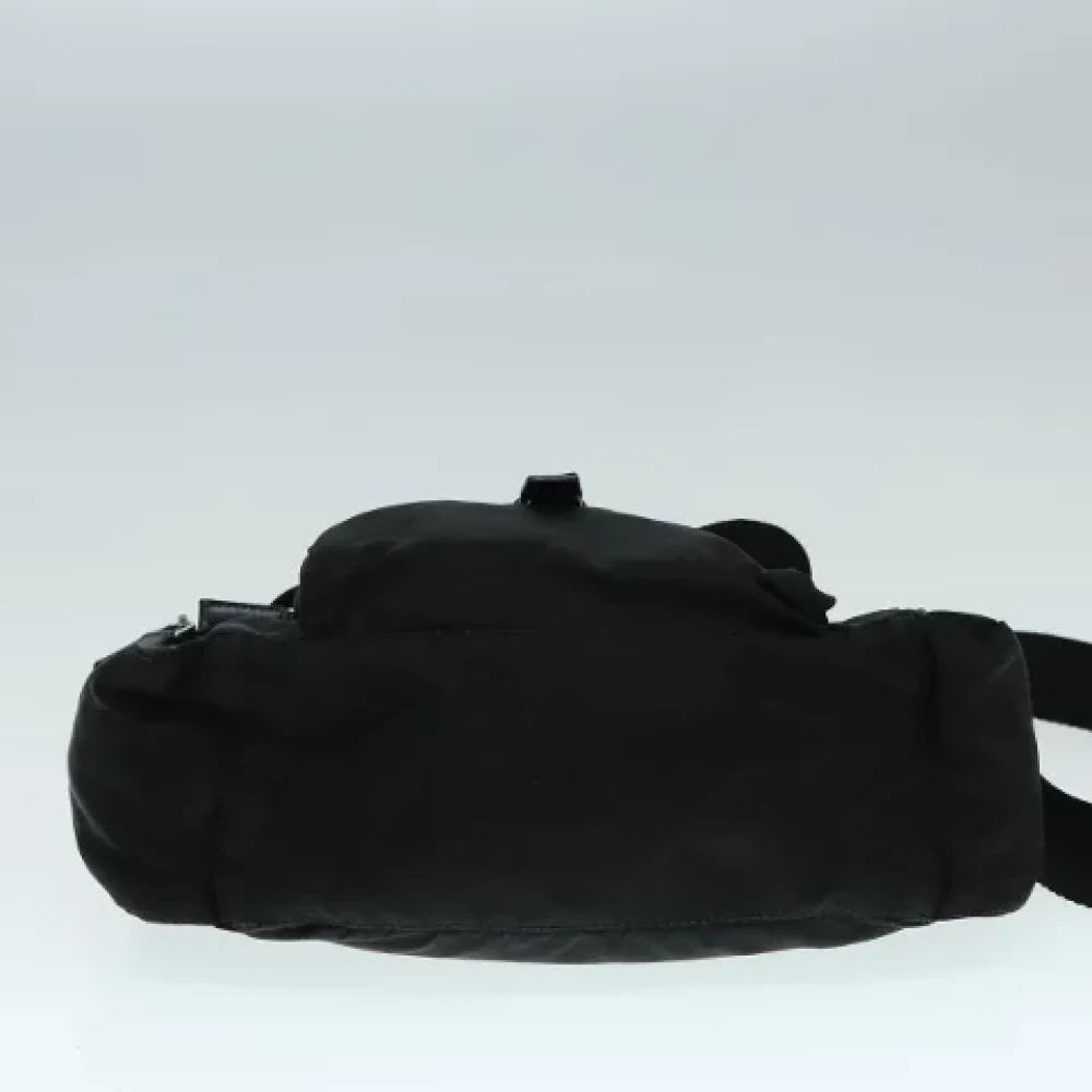 Prada Vintage Pre-owned Nylon prada-bags Black Dames
