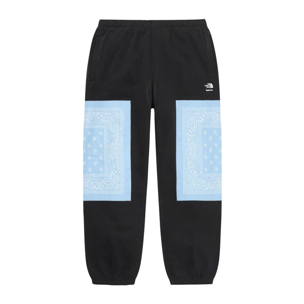 Supreme Beperkte oplage Bandana Sweatpant Zwart Black Heren