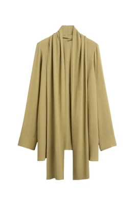 Draperad scarfblus