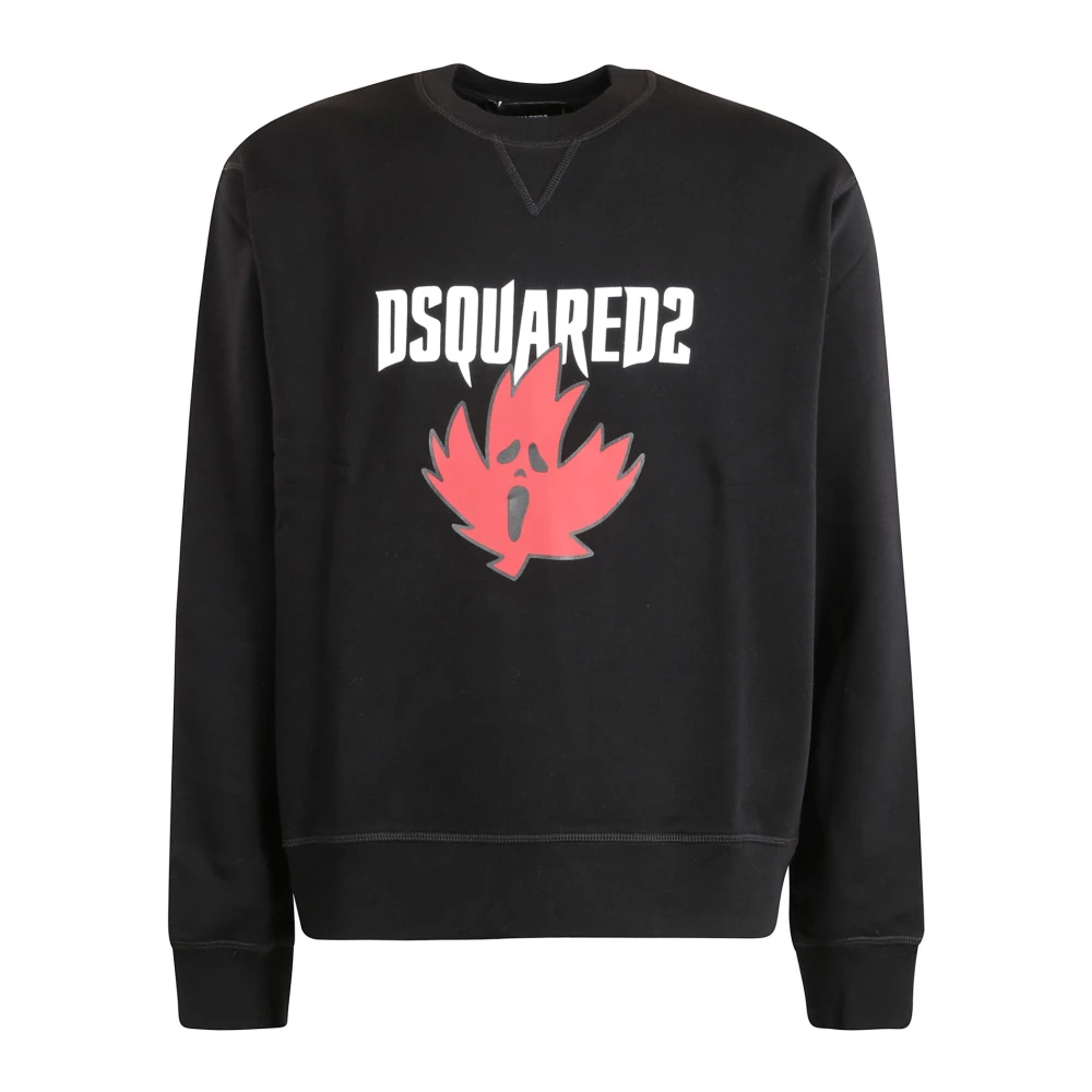 Dsquared2 Casual Sweatshirt voor dagelijks gebruik Black Heren