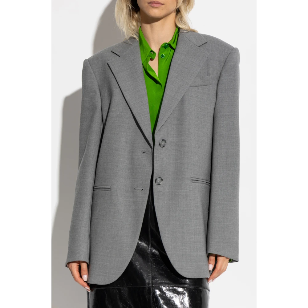 SPORTMAX Blazer Baffo Gray Dames