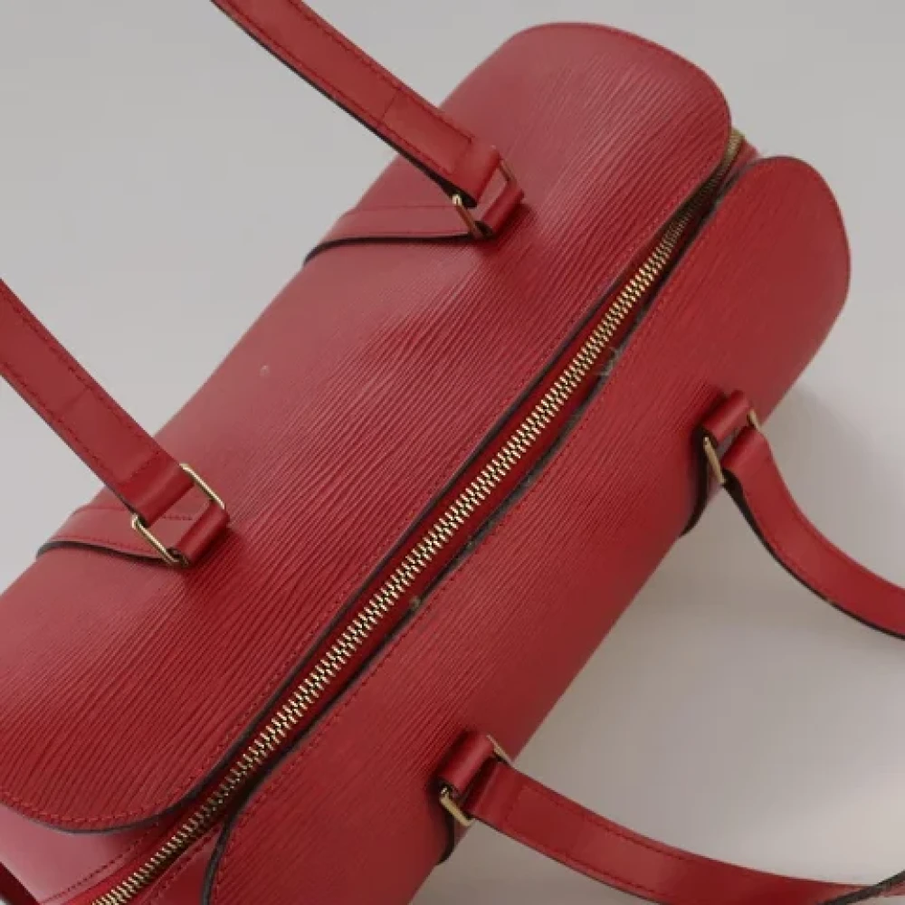 Louis Vuitton Vintage Pre-owned Leather handbags Red Dames