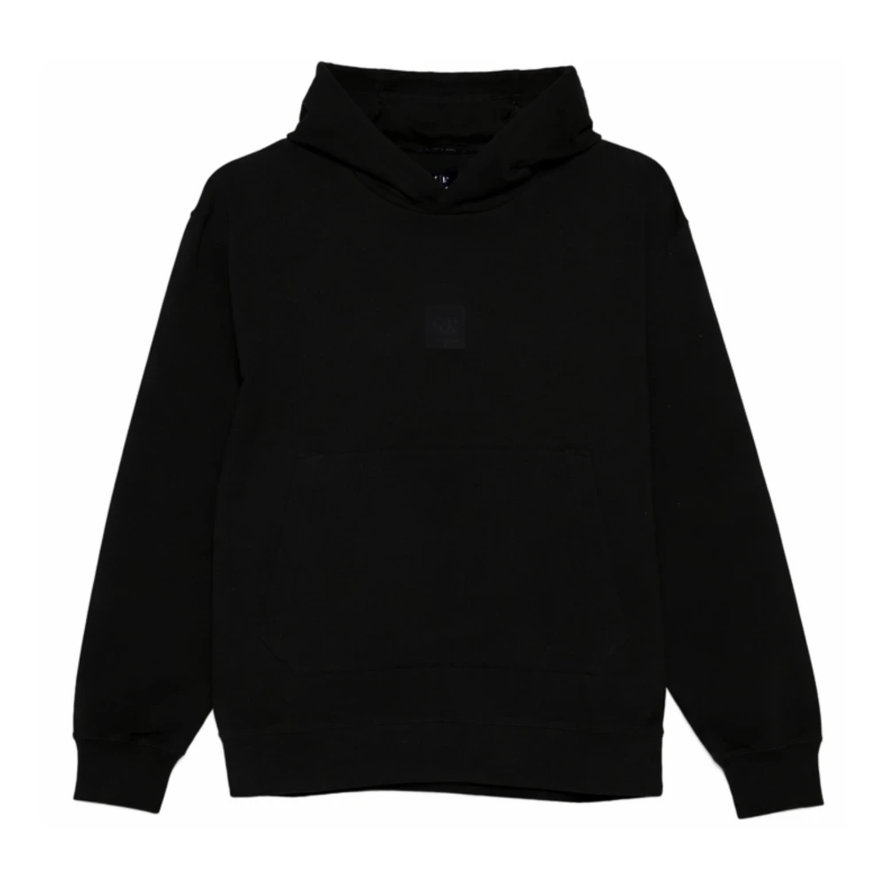 C.p. Company Men's Black Sweatshirt With Logo - Hoodies - Xl - Sweatshirts & Hoodies