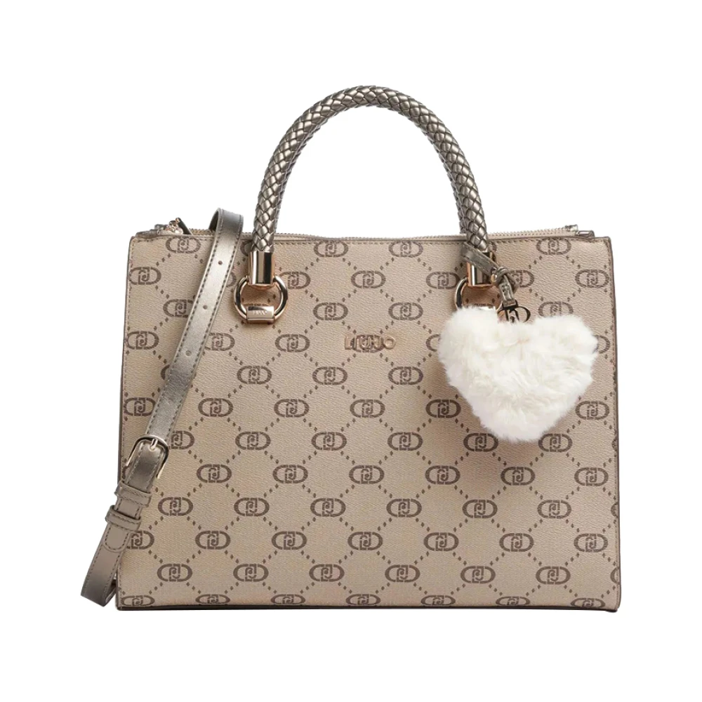 Liu Jo Elegante Dove Grey Handtas Beige Dames