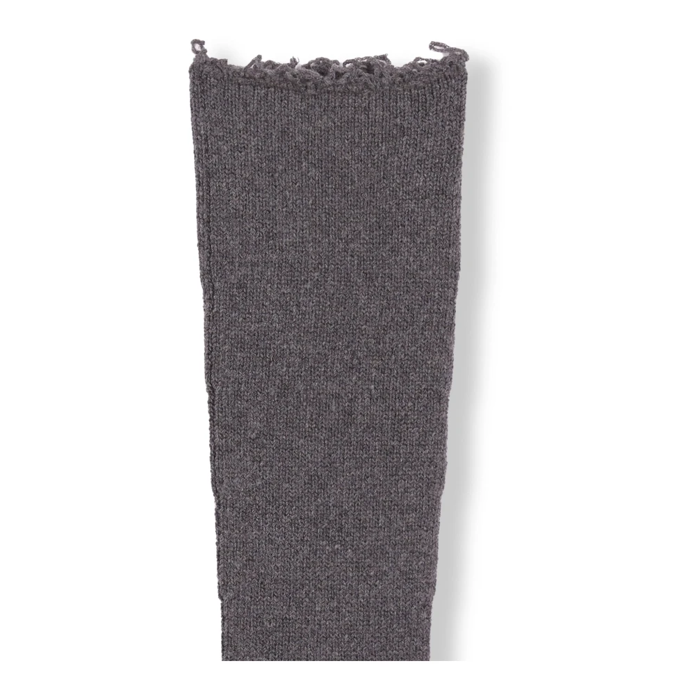 Cortana Snow lange wollen en kasjmier grijze melange armwarmers Gray Dames