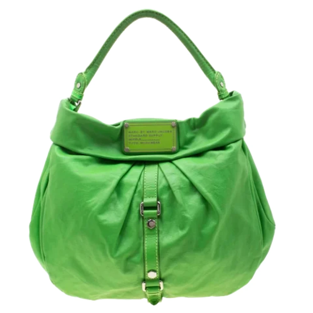 Marc Jacobs Pre-owned Leather handbags Green Dames