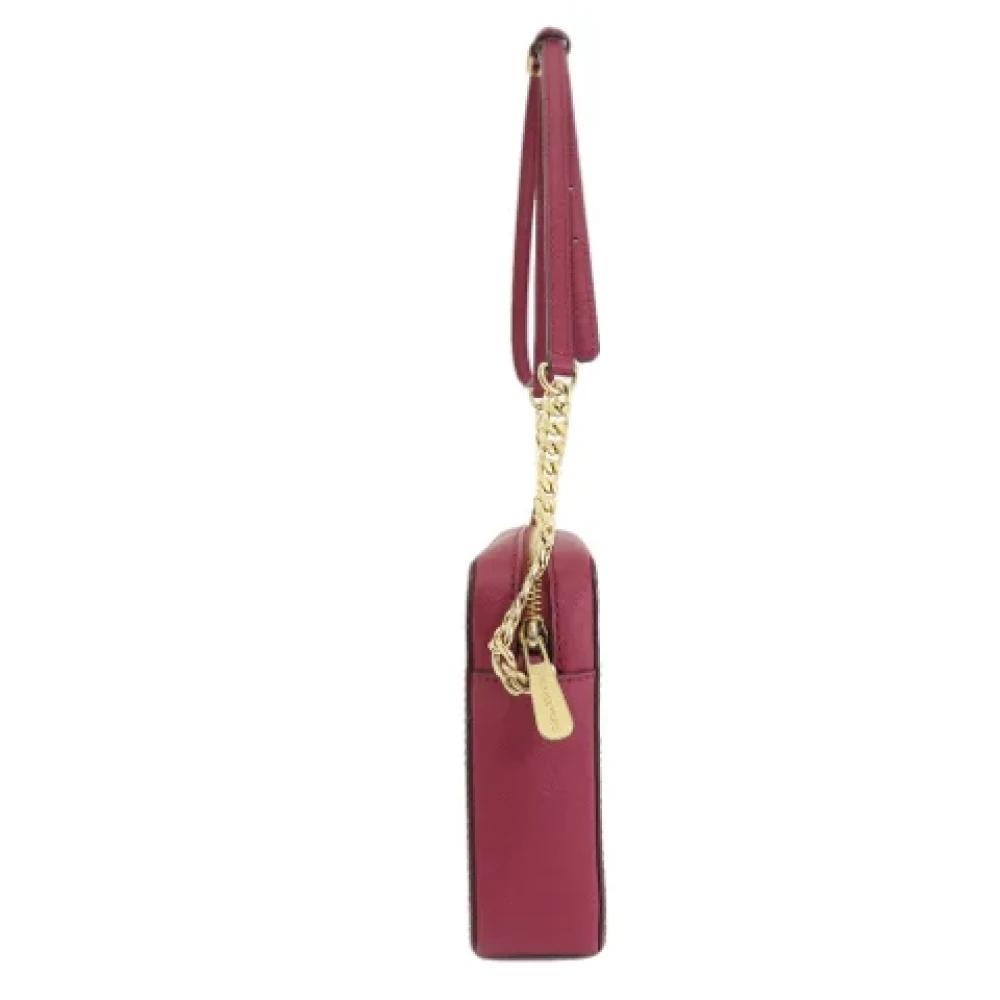 Michael Kors Pre-owned Leather shoulder-bags Red Dames