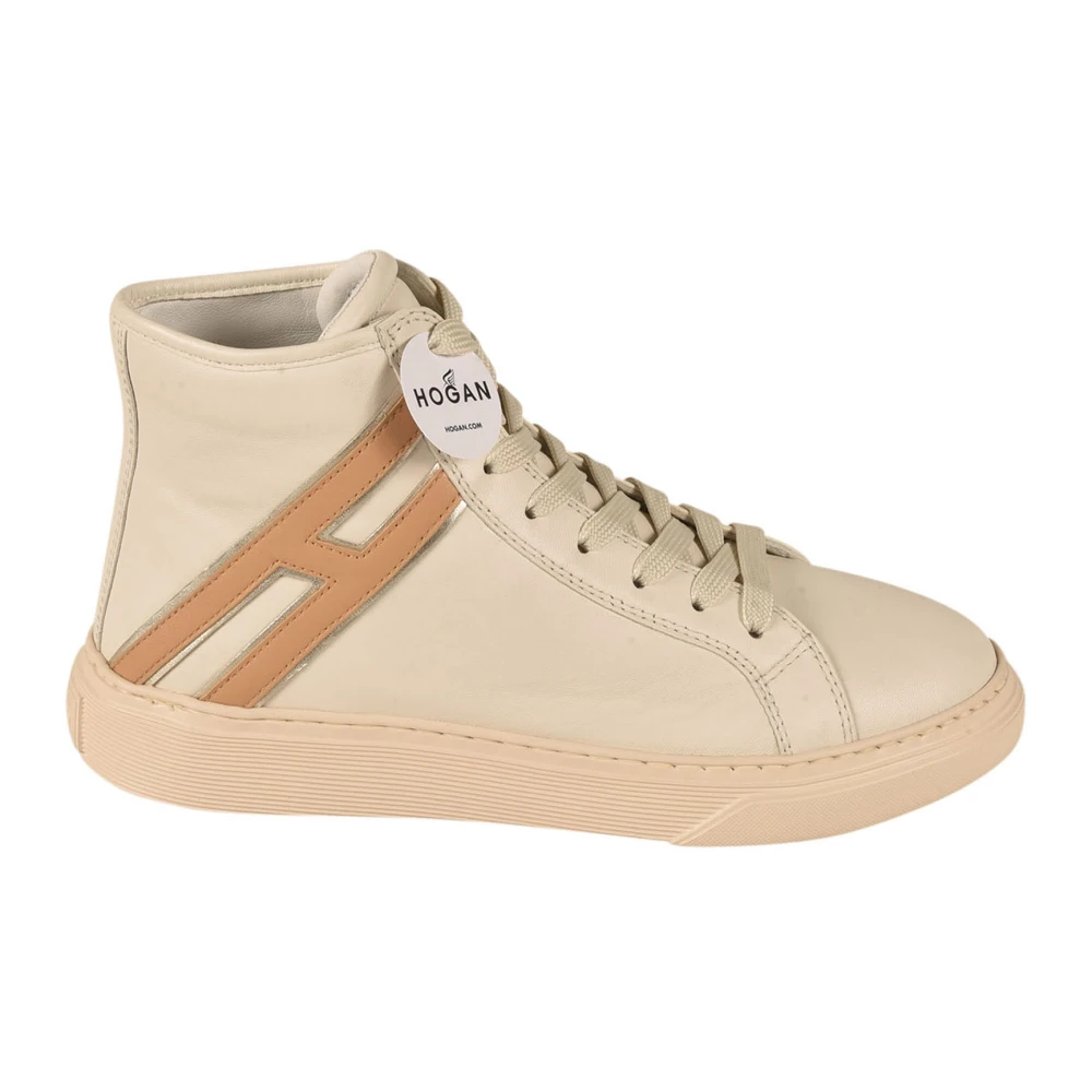 Hogan High-top Sneakers Dames Schoenen Beige