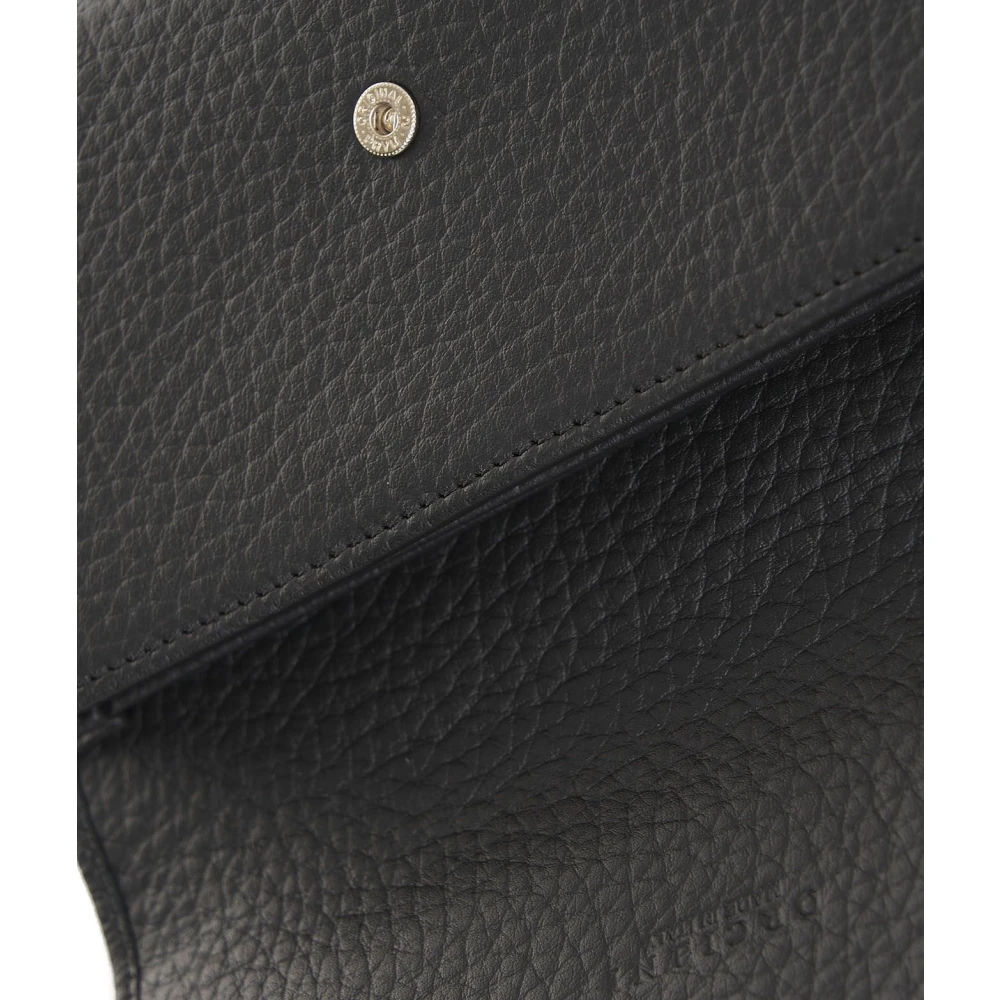 Orciani Zwarte Portemonnees voor Vrouwen Aw24 Black Dames