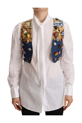 TSH7037-P Cropped Vest