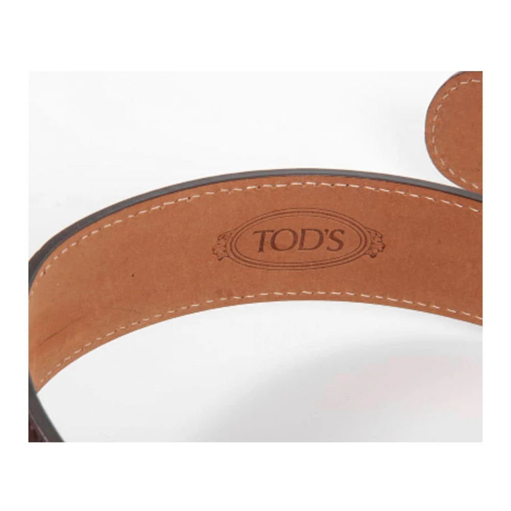 TOD'S Belts Brown Dames