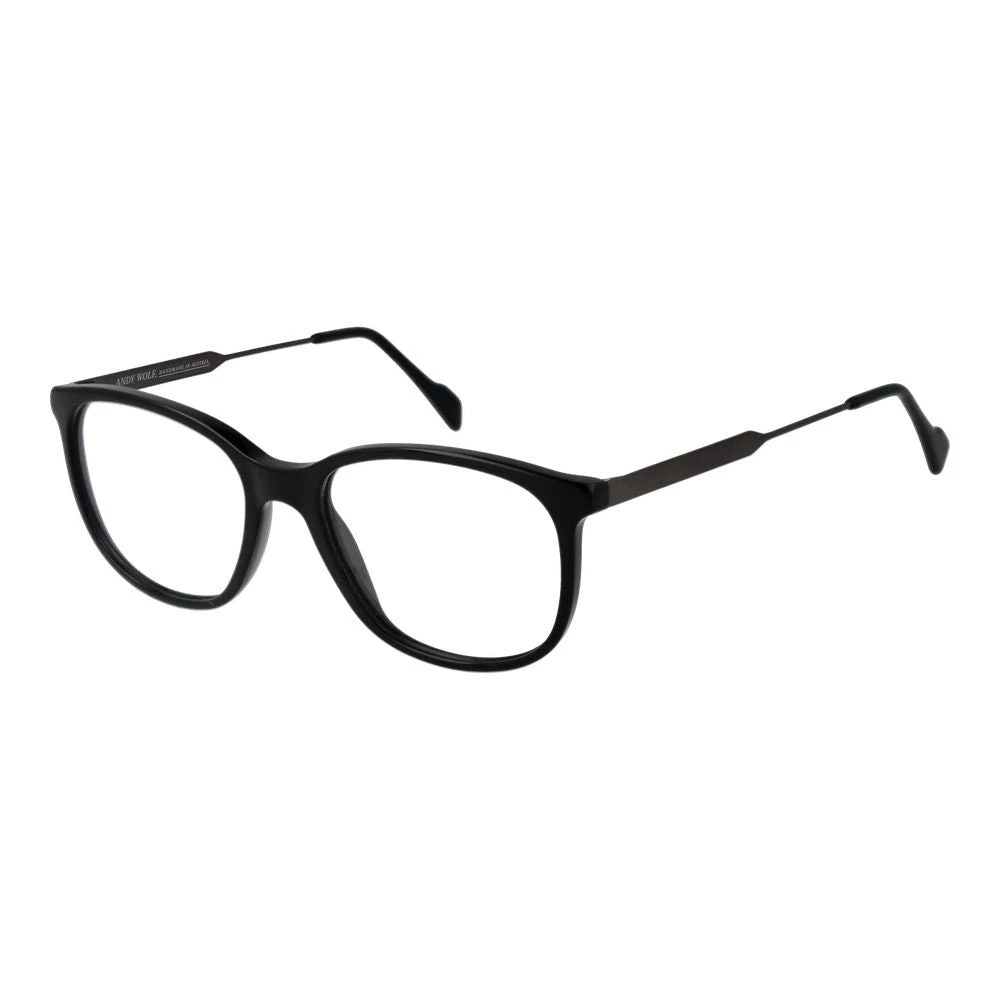 Andy Wolf Unisex Black Square Optical Frames