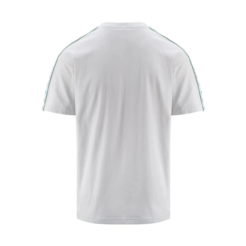 Kappa Heren Jersey T-shirt met Logo Print Gray Heren