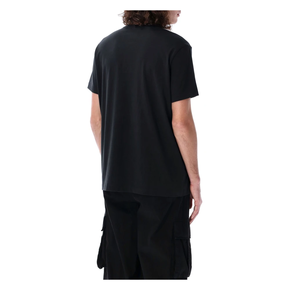 Canada Goose Geborduurd Wordmark T-shirt Black Heren