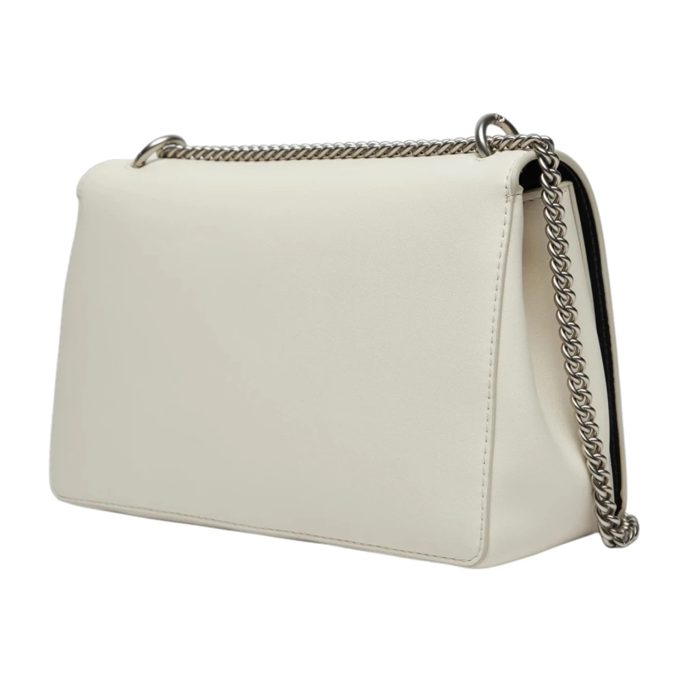 Calvin Klein Elegante Gebeeldhouwde Dames Tas Beige Dames