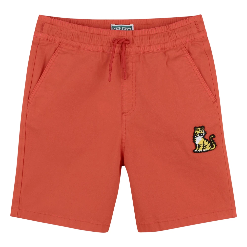 Kenzo Men's Red Bermuda Shorts