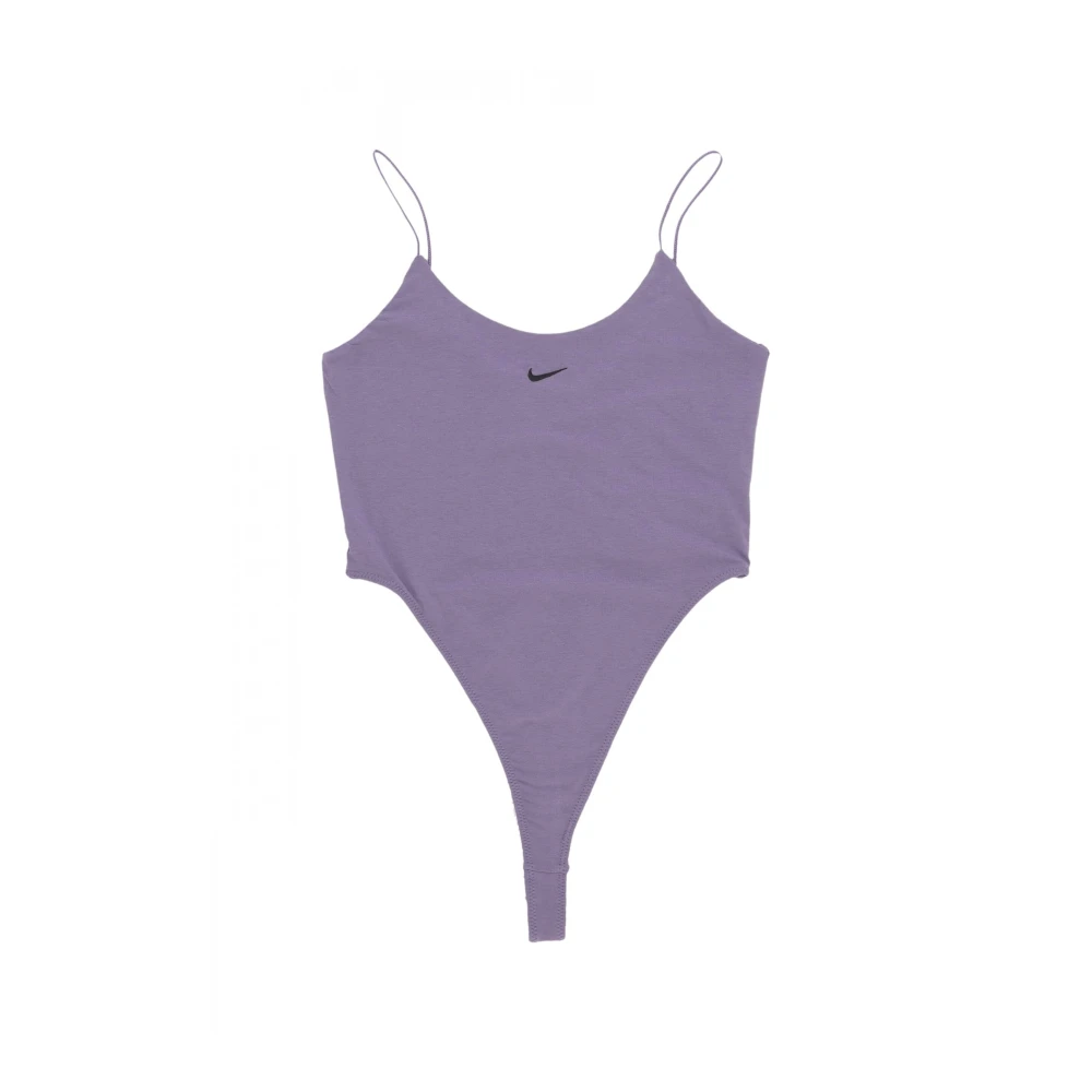Nike Chill Knit Bodysuit voor actieve vrouwen Purple Dames