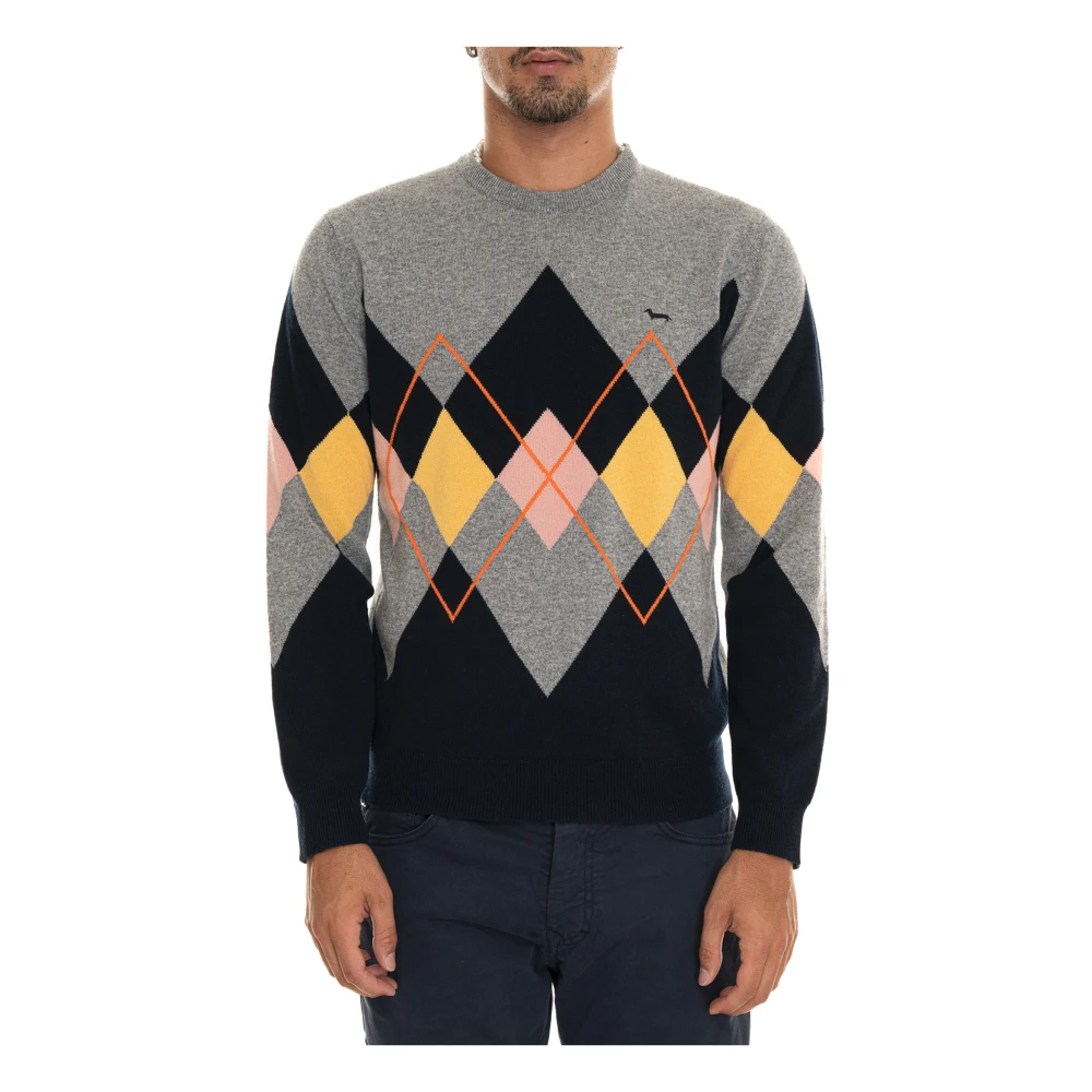 Harmont & Blaine Stijlvolle Gebreide Trui voor Mannen Multicolor Heren