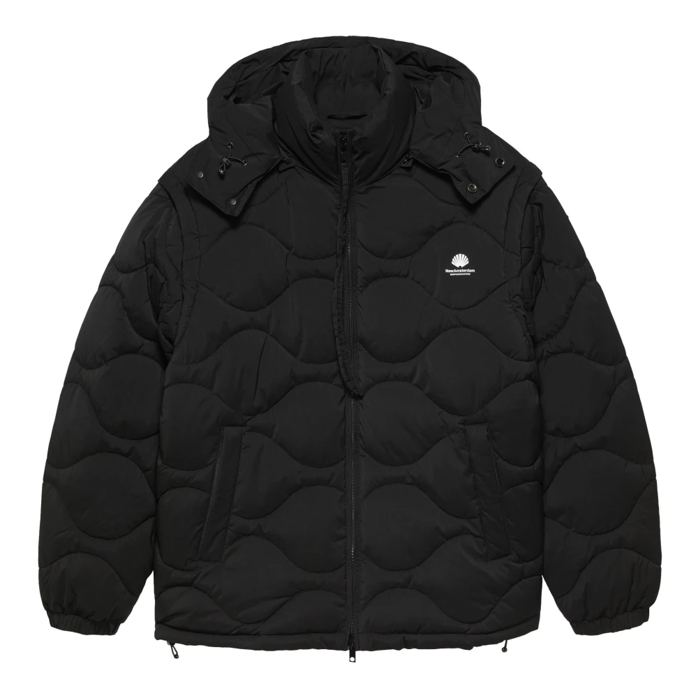 New Amsterdam Surf Association - Gepolsterte Jacke - Jackets - Herren - Schwarzk - L - Bild 2