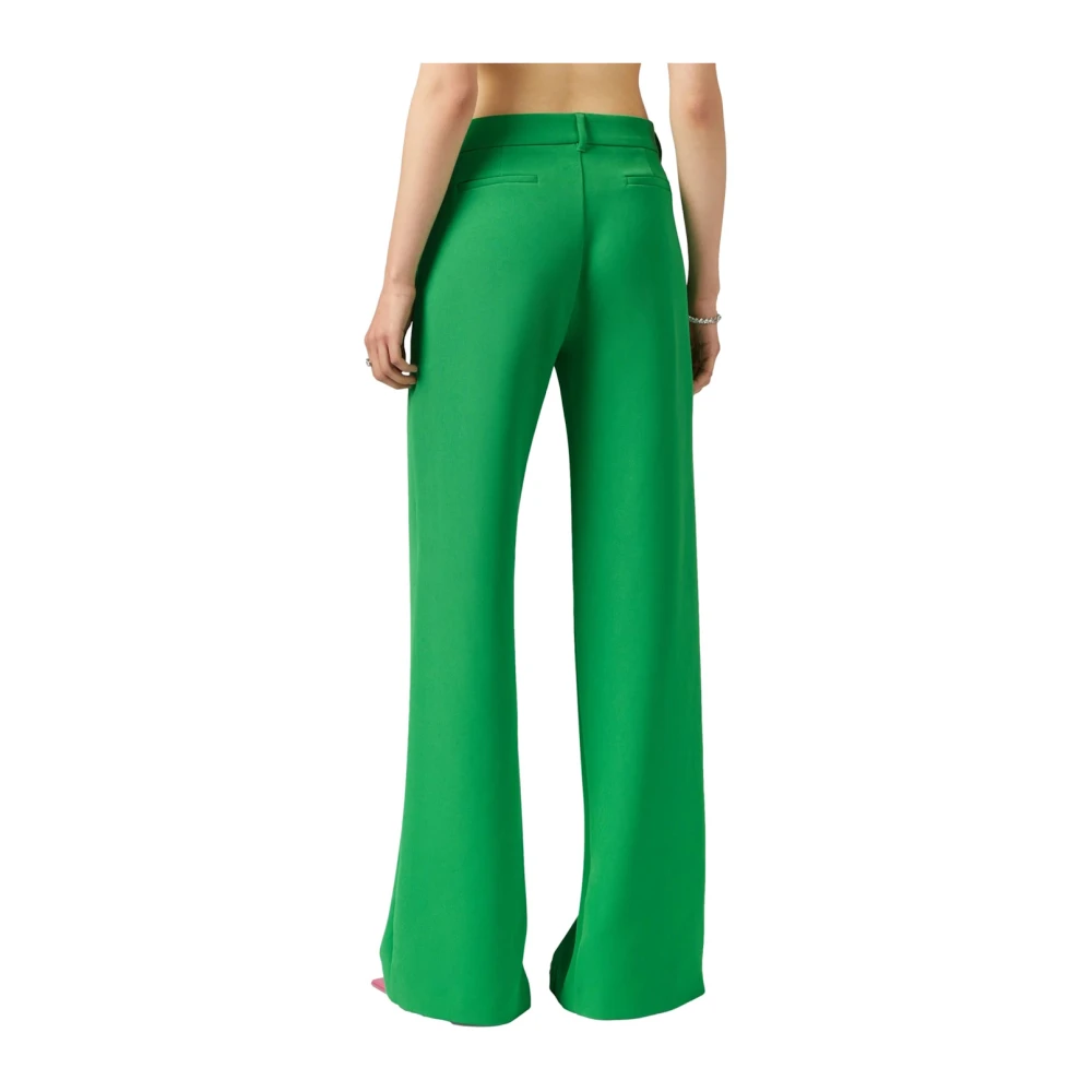 Chiara Ferragni Collection Wide Trousers Green Dames