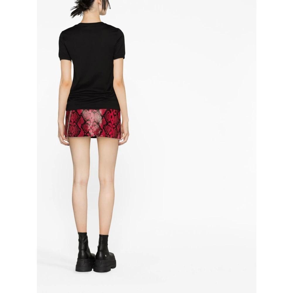 Dolce & Gabbana Zwarte T-shirt met stijl N0000 Black Dames