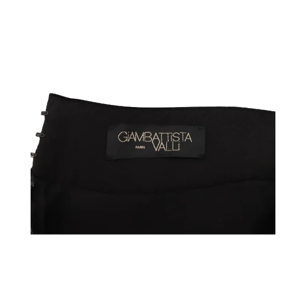 Giambattista Valli Pre-owned Fabric bottoms Gray Dames