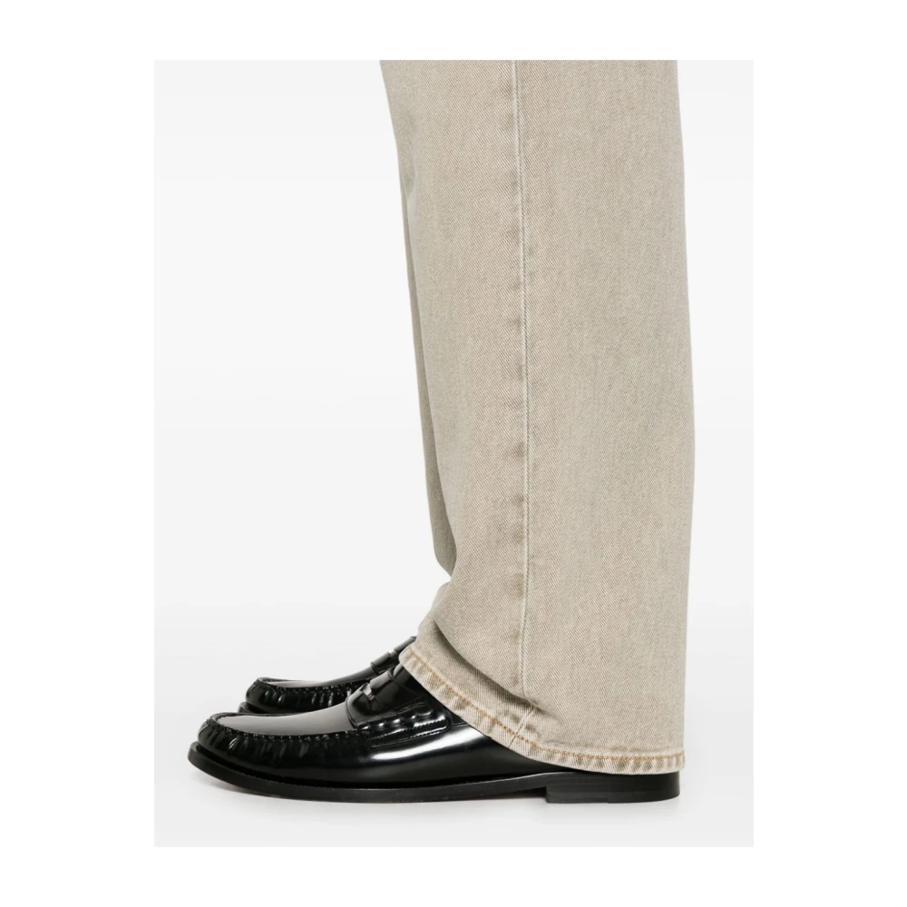 Our Legacy Vintage Gewassen Formele Snit Denim Jeans Beige Heren
