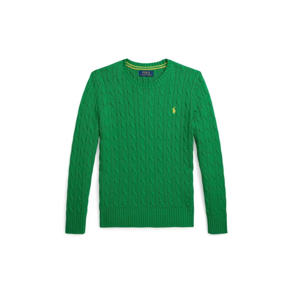 Ralph Lauren Boys Green Kids Knitwear, 3 Y, Knit Jumper